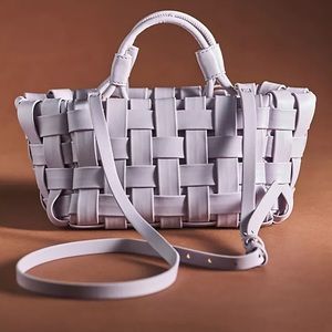 Anthropologie purple the lindy tote